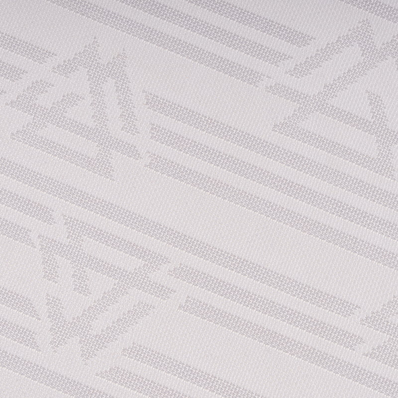 Trekantede strimler af dobbeltsidet jacquardstof